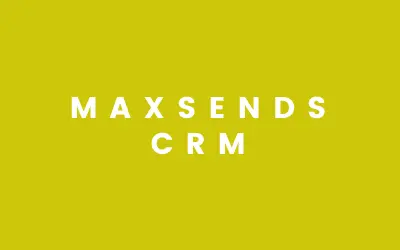 12 Month Maxsends CRM